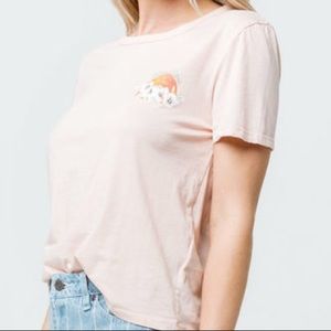 Pink Volcom Stone T-shirt